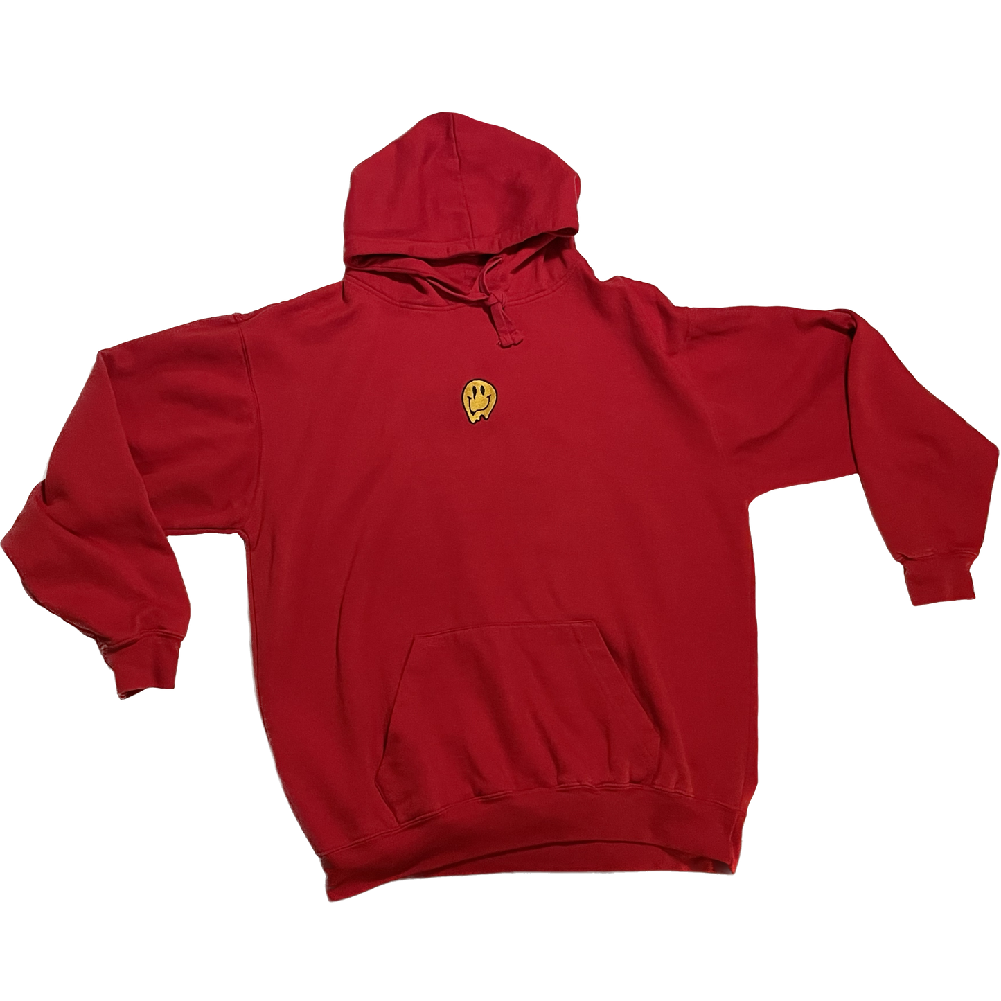 Red Hoodie w/ Smiley Face