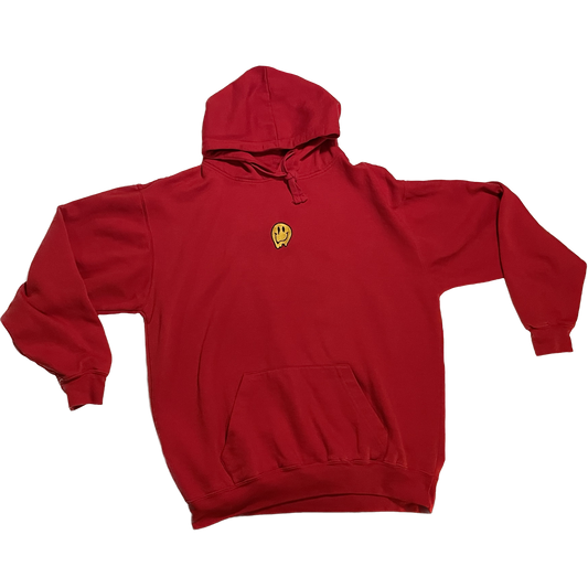 Red Hoodie w/ Smiley Face