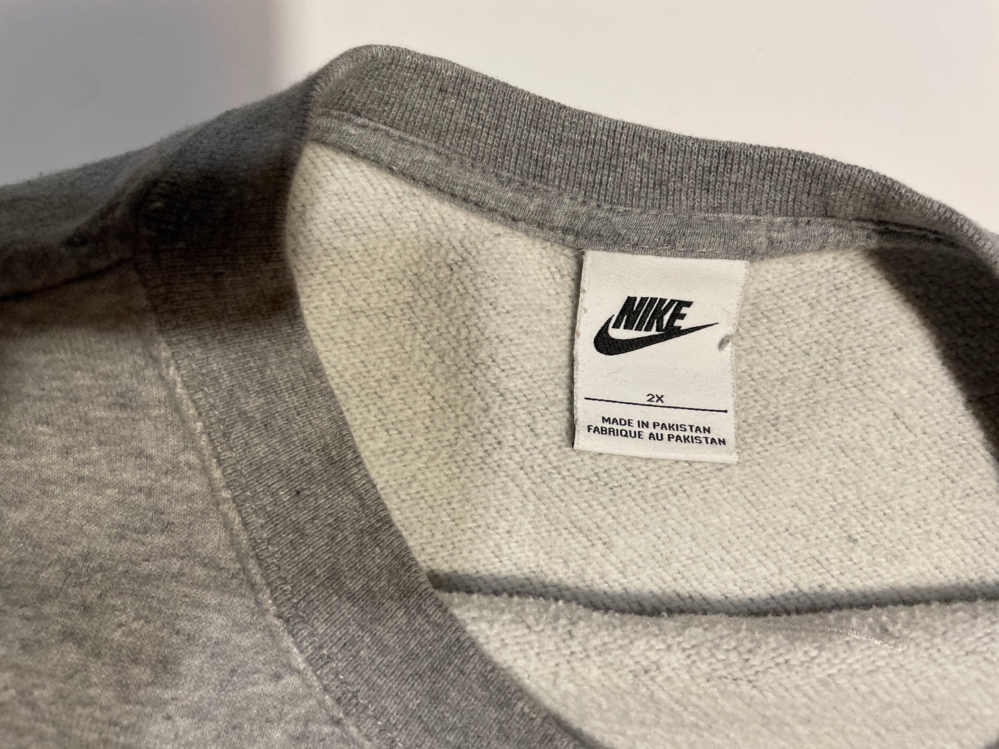 Nike Gray Sweater Cropped